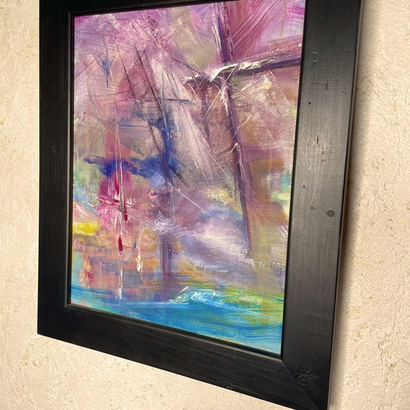 Original Oil Abstract - Picture 2 of 5